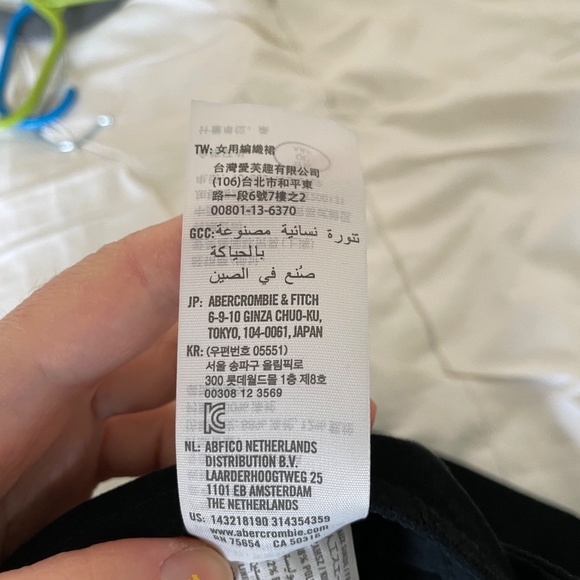 Abercrombie Black Faux-Suede Button-Up Mini Skirt Size XS - Picture 4 of 14